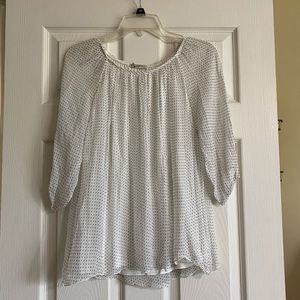 Women’s polkadot blouse